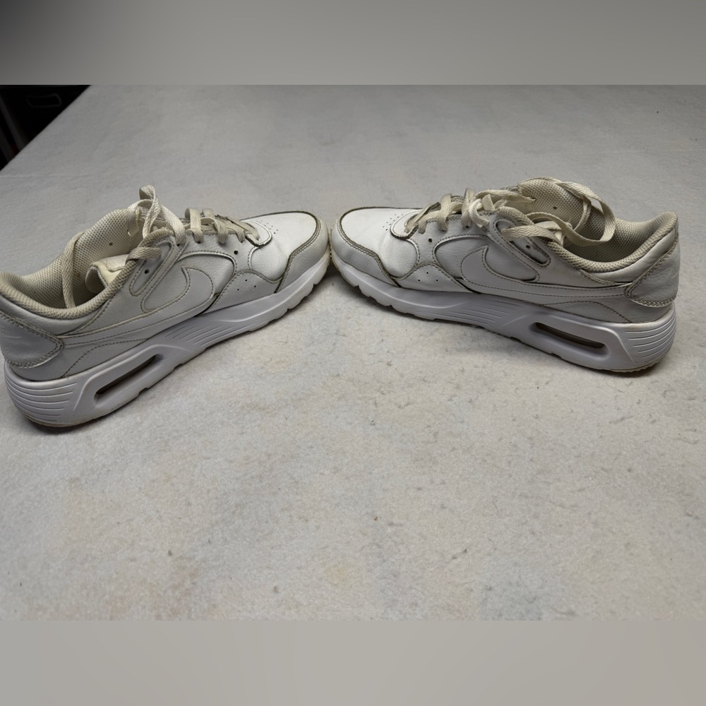 Nike Air Max Leather SC Triple White Men’s Size 8 - Picture 5 of 8